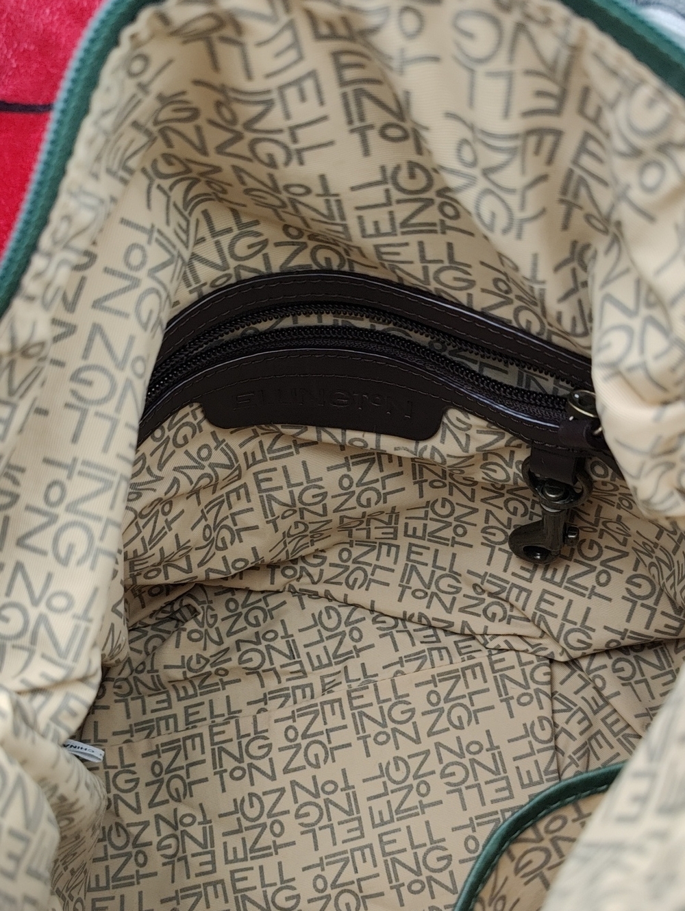 Ellington Green And Brown Hobo - Picture 9 of 13